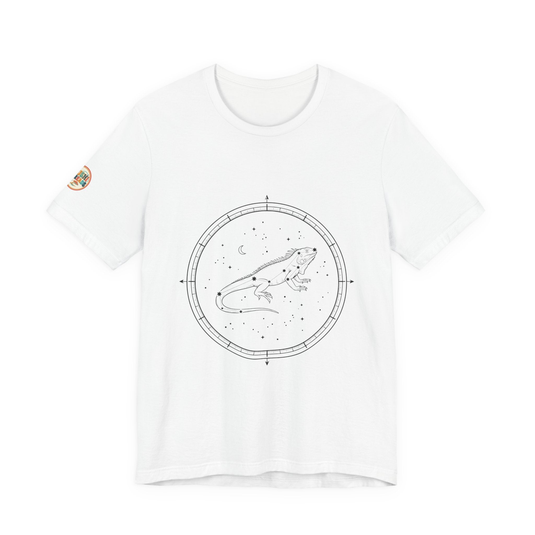 Aruba Iguana Constellation Tee in White — view