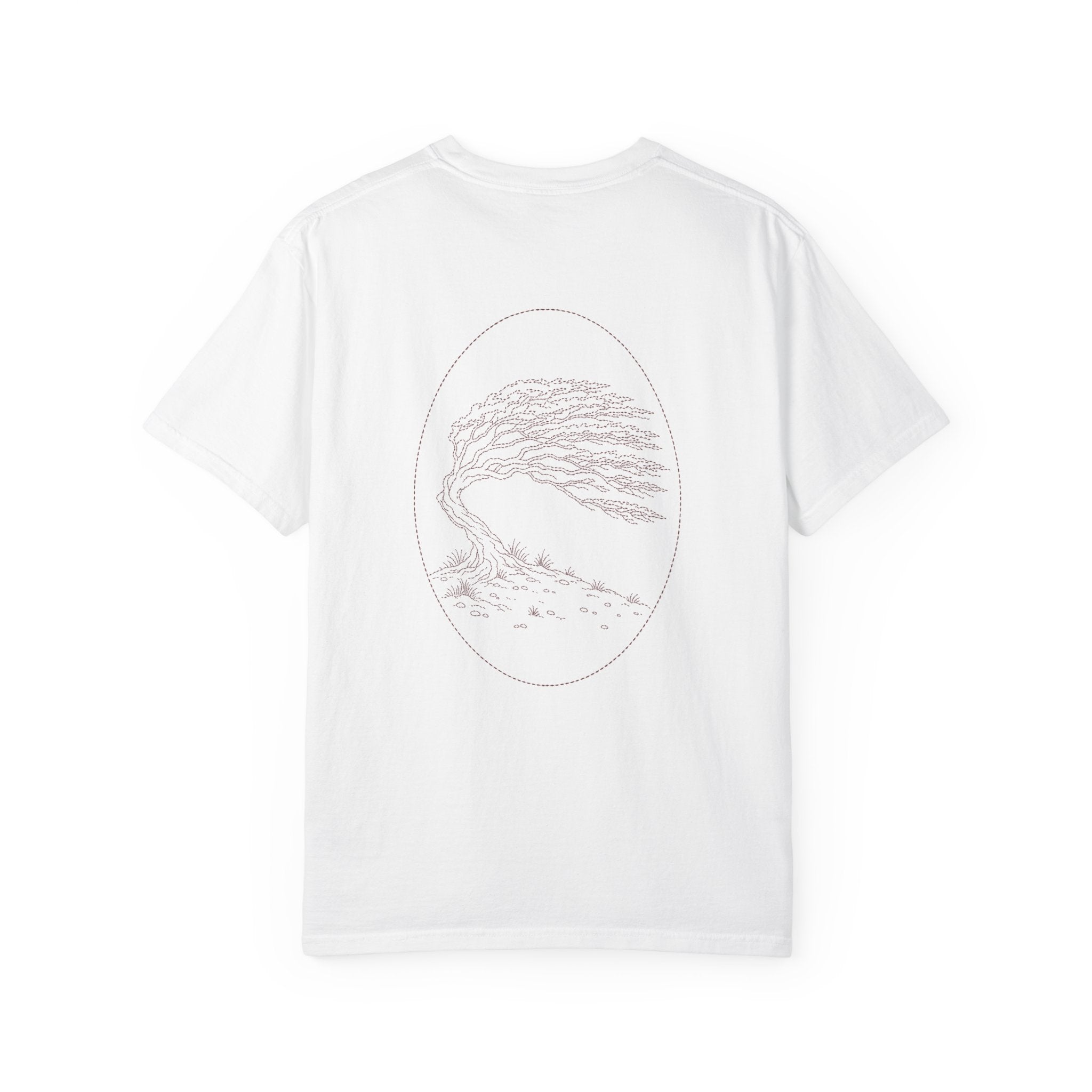 Aruba Divi Divi Tree Redwork Tee