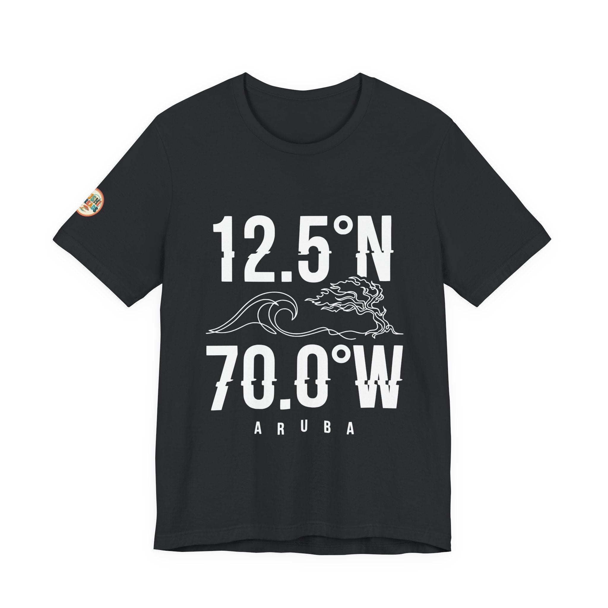 Aruba Coordinates Wave Tee