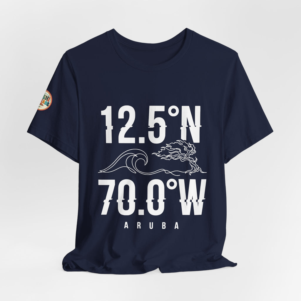 Aruba Coordinates Wave Tee