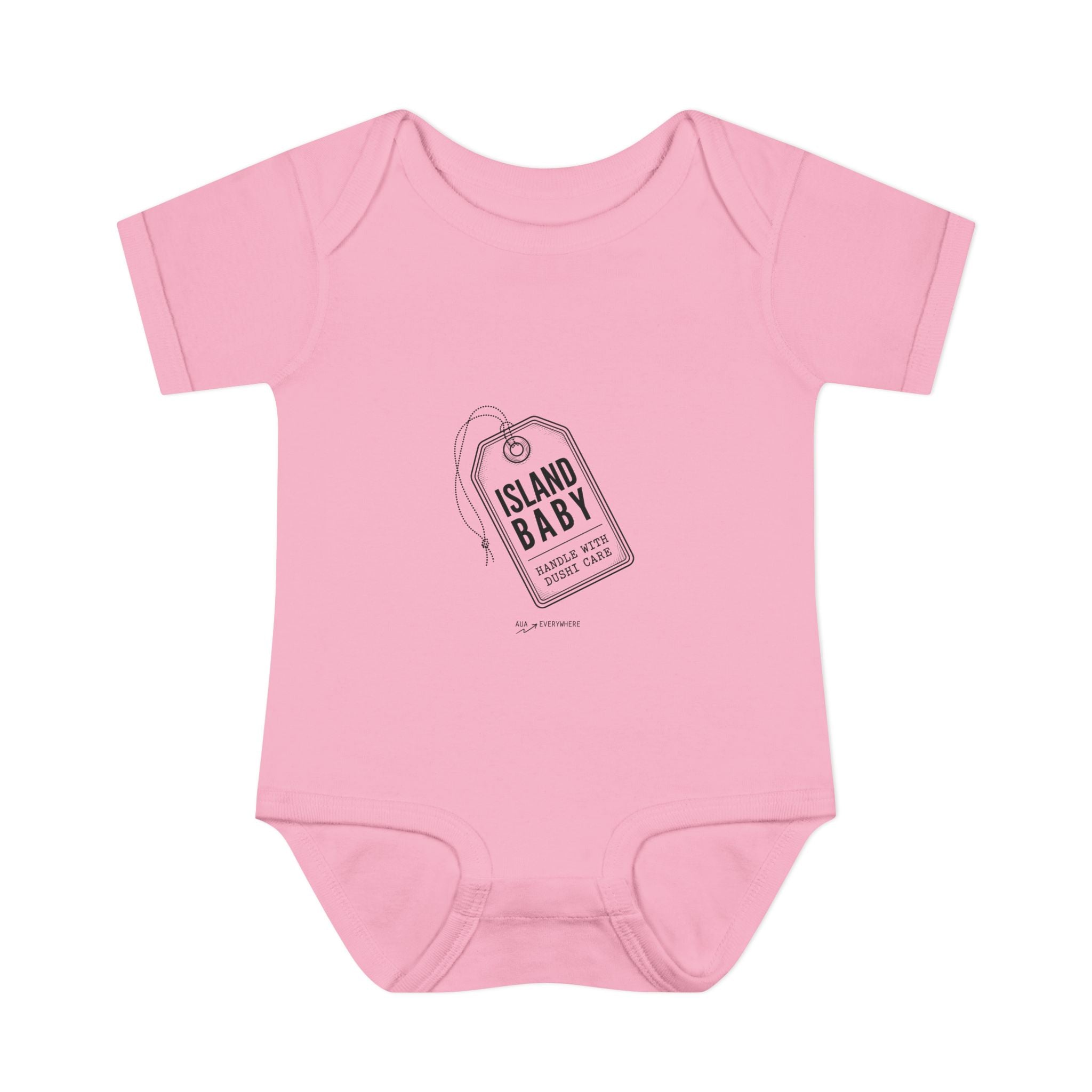 Aruba Island Baby Luggage Tag Bodysuit