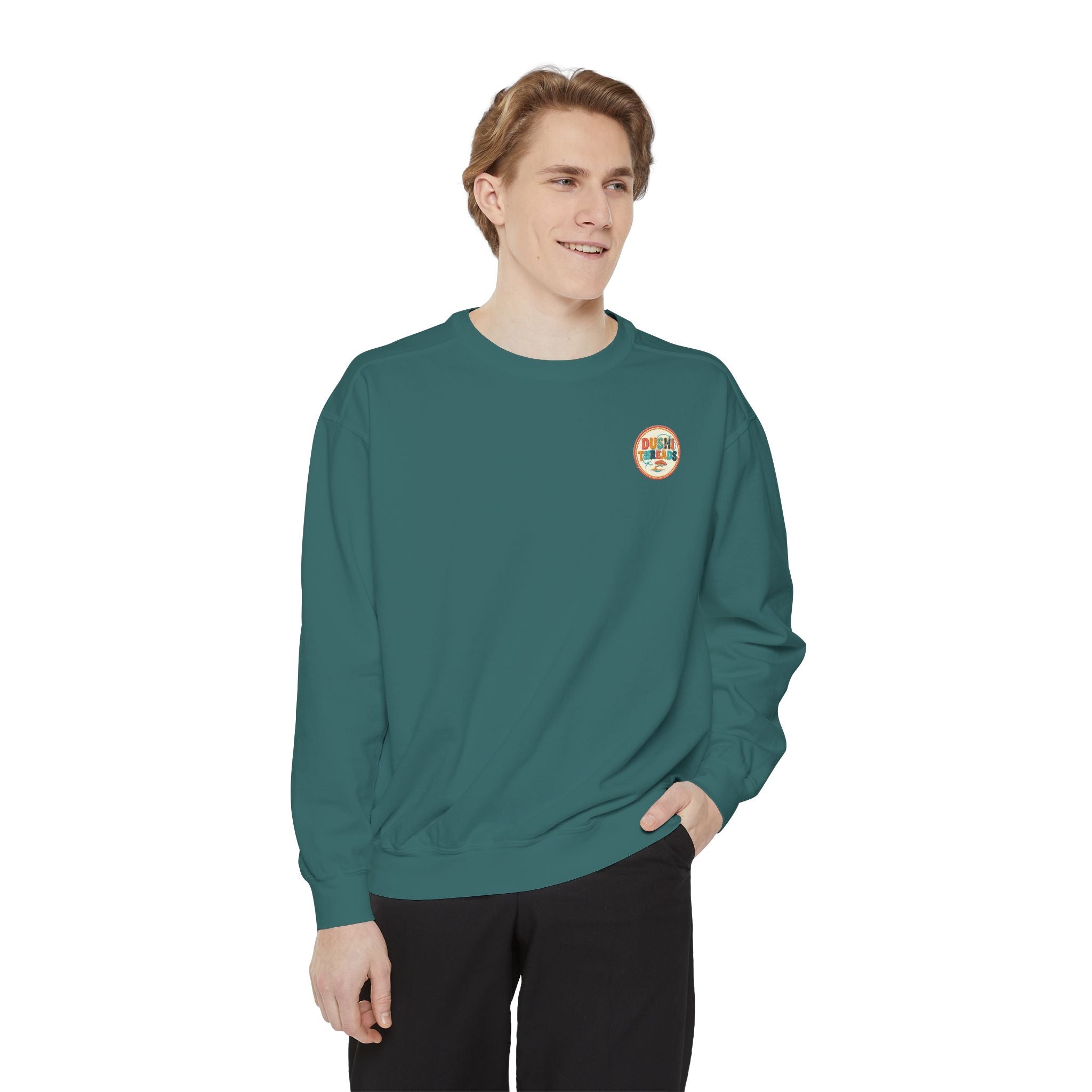 Aruba 297 Bon Bini Crest Redwork Sweatshirt