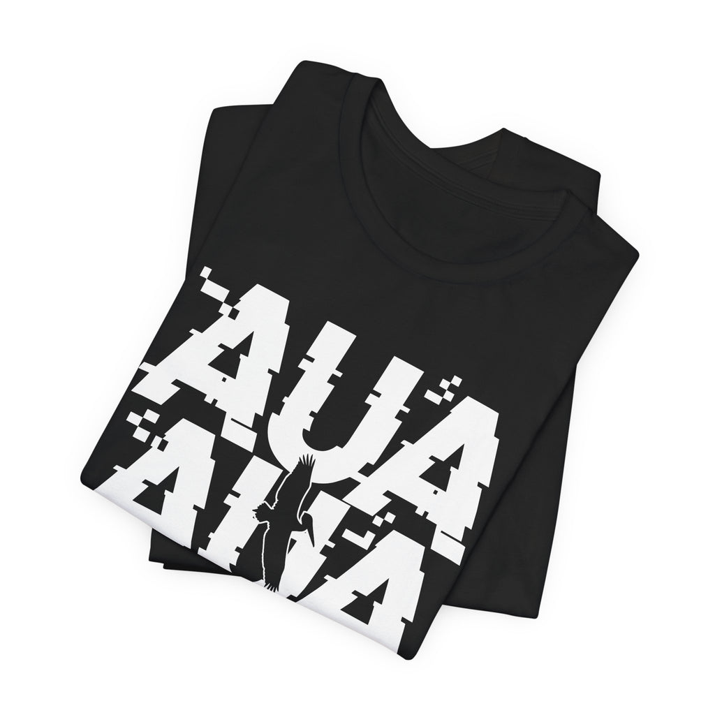 AUA Airport Code Glitch Tee