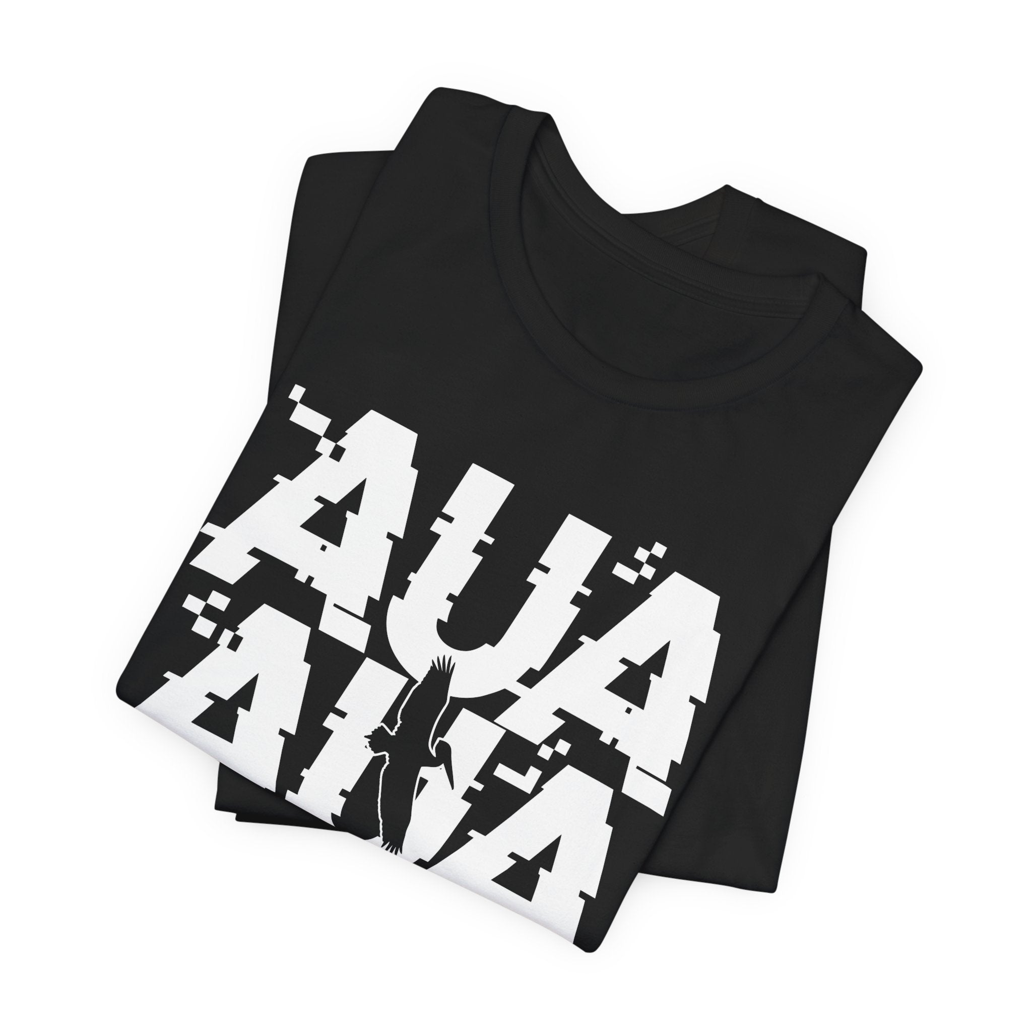 AUA Airport Code Glitch Tee