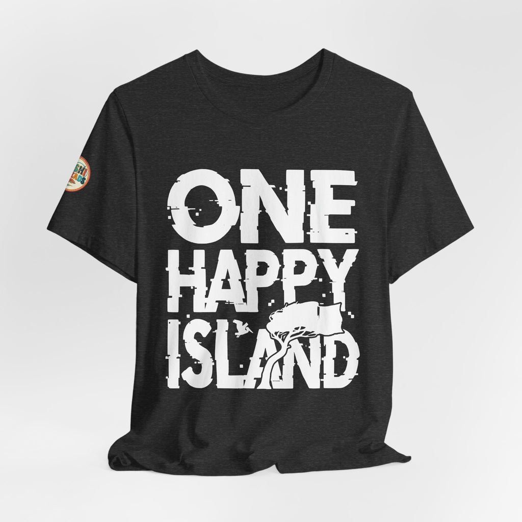 One Happy Island Glitch Dive Tee