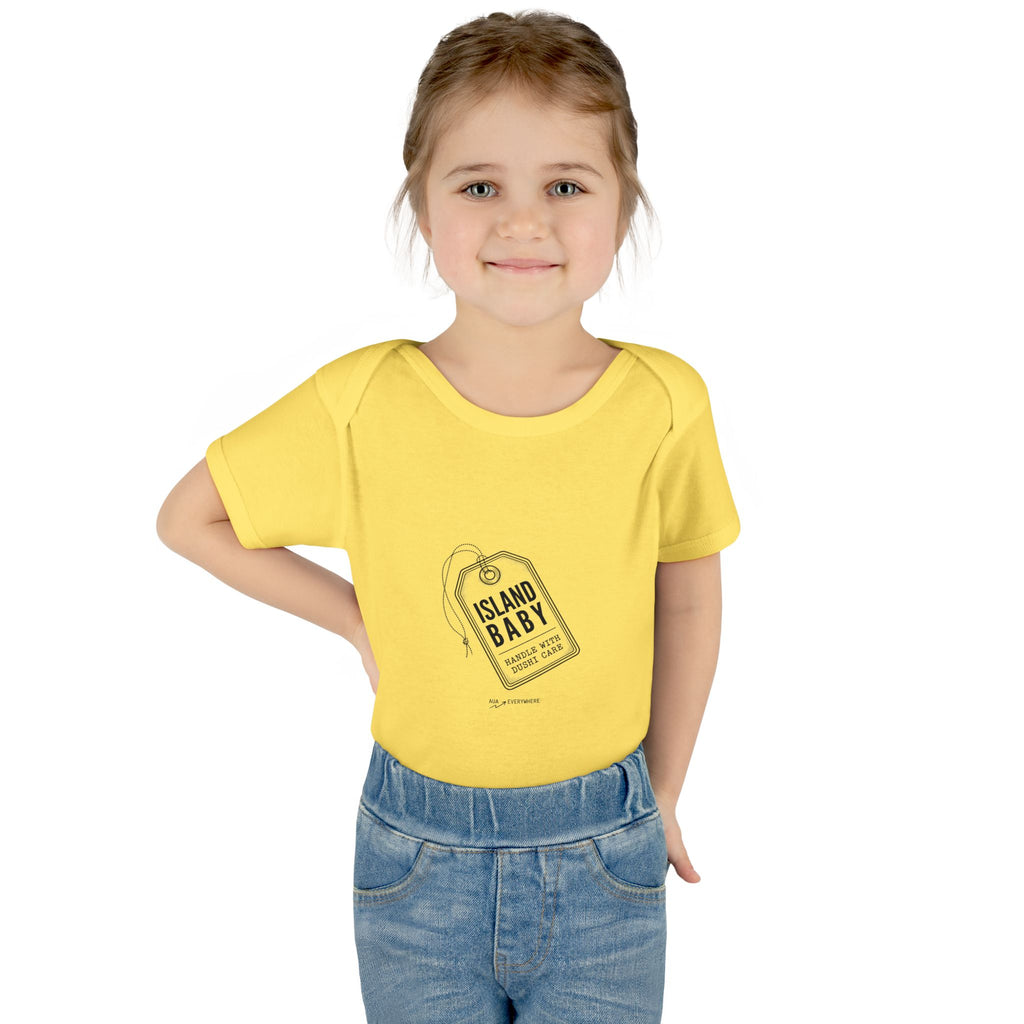 Aruba Island Baby Luggage Tag Bodysuit