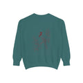 Aruba Trupial on Branch Redwork Sweatshirt