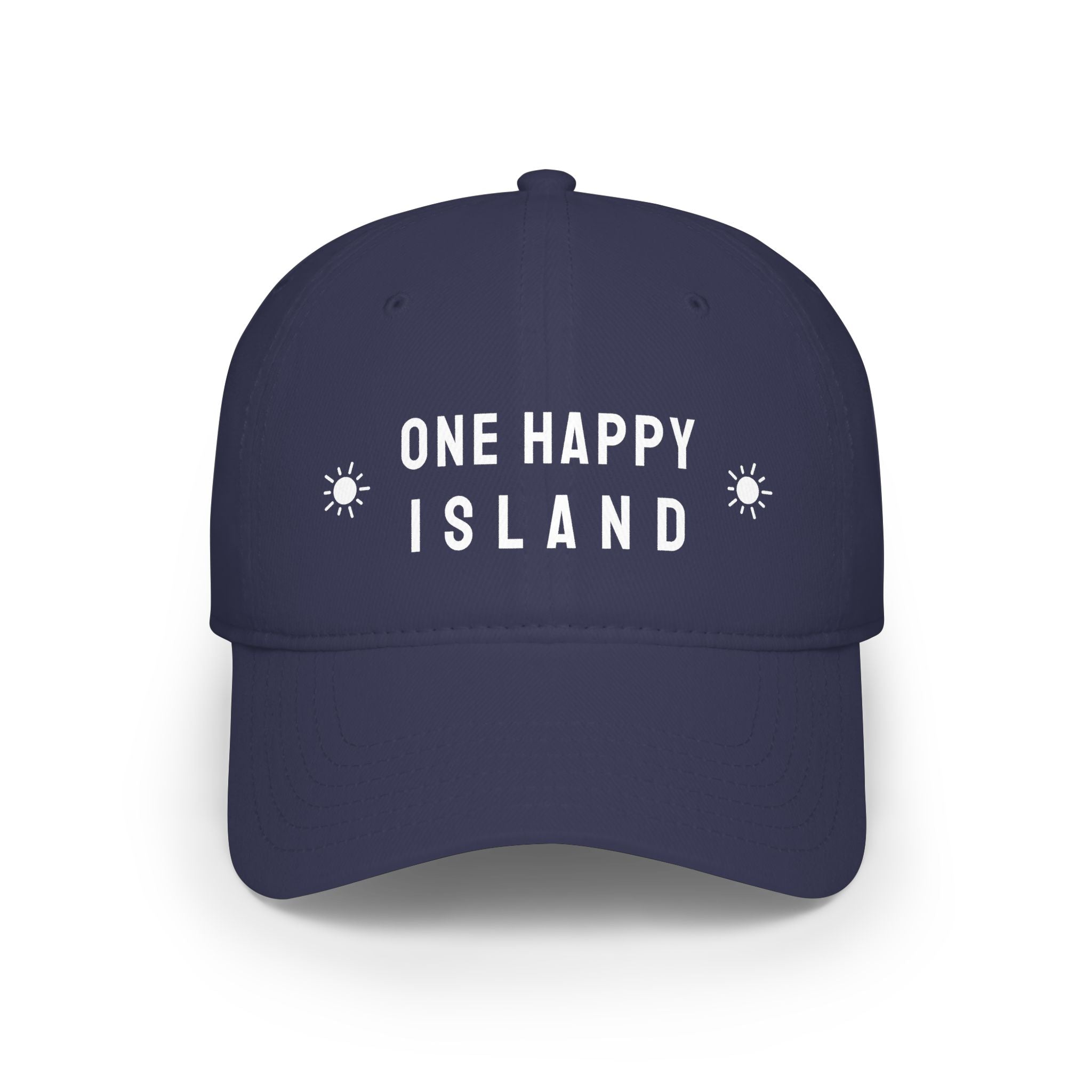 One Happy Island Embroidered Cap