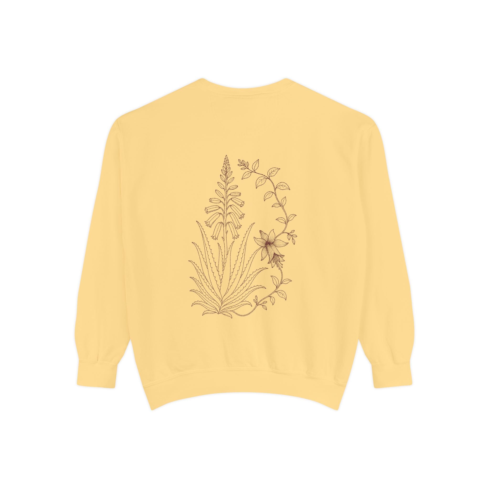Aruba Aloe Vera Redwork Sweatshirt