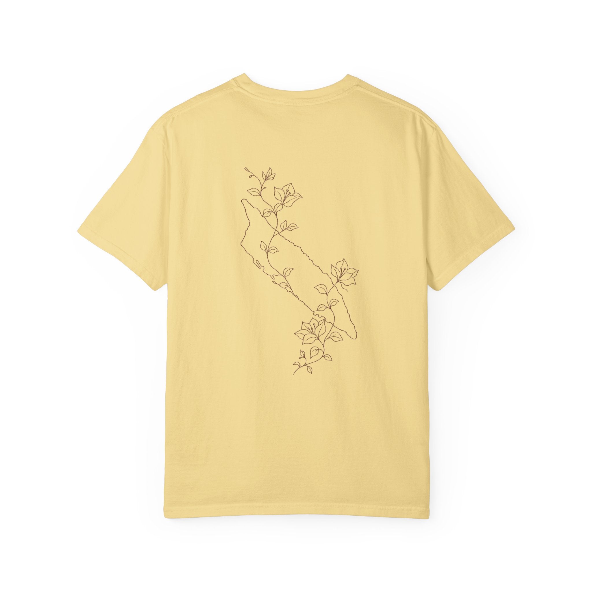 Aruba Island Vine Redwork Tee