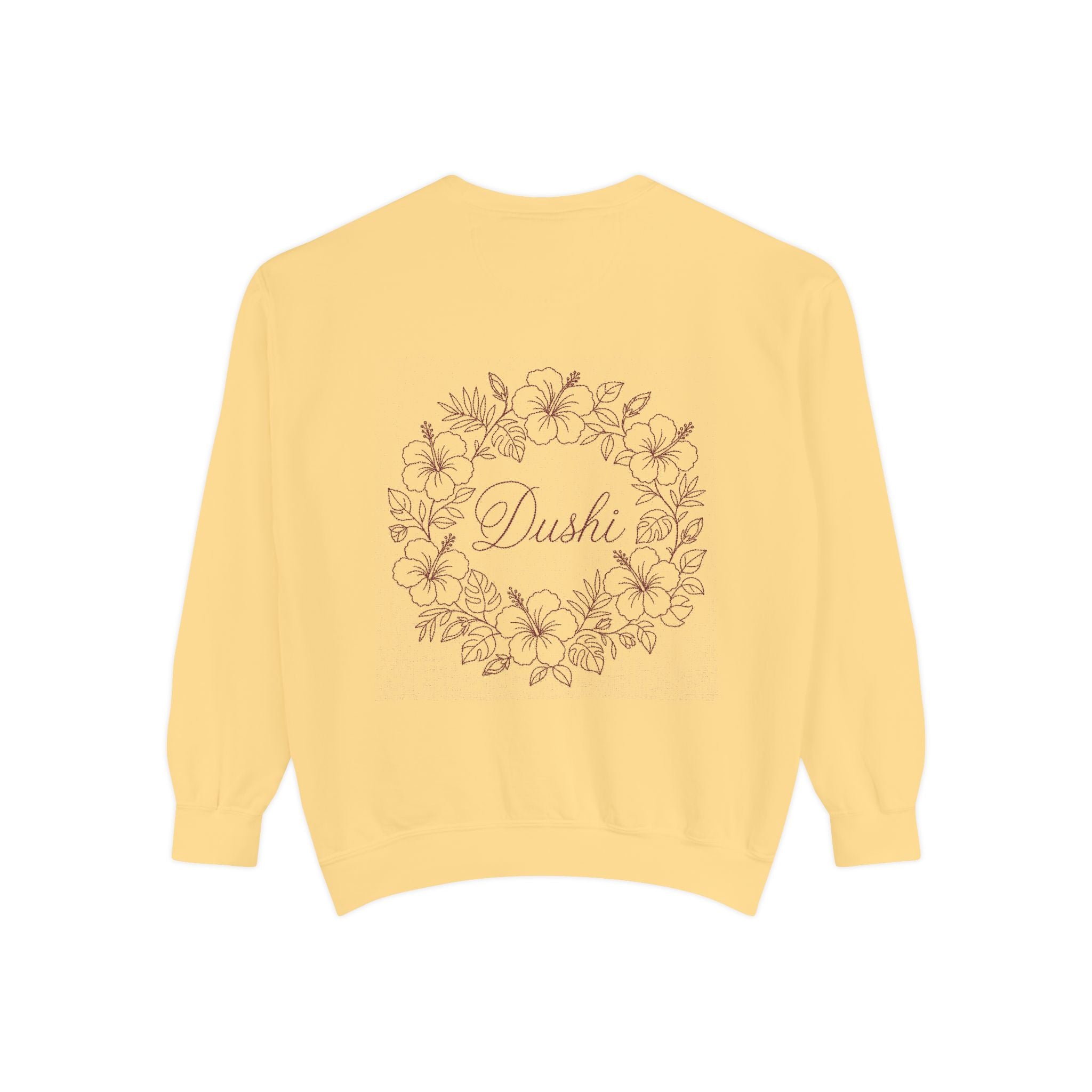 Aruba Dushi Wreath Redwork Sweatshirt