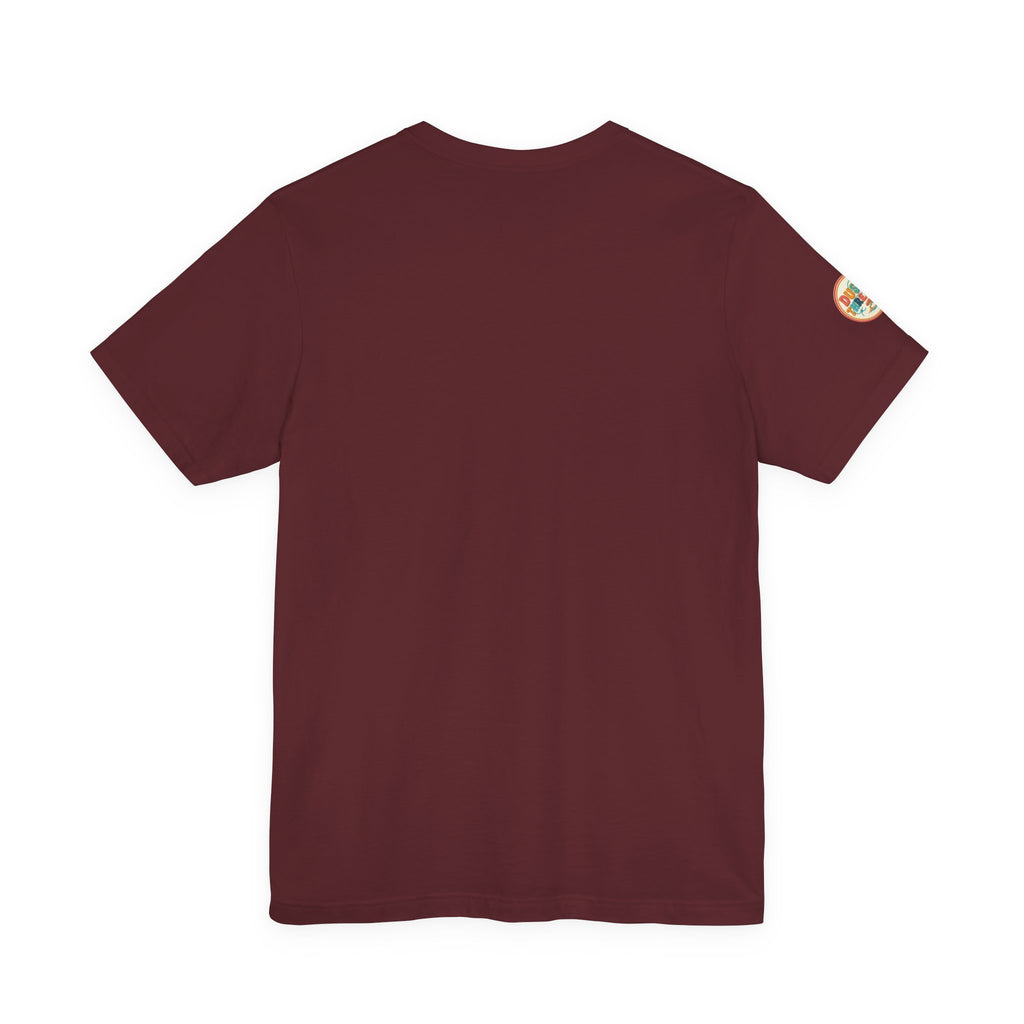 Made in Aruba Barcode Sunset Tee