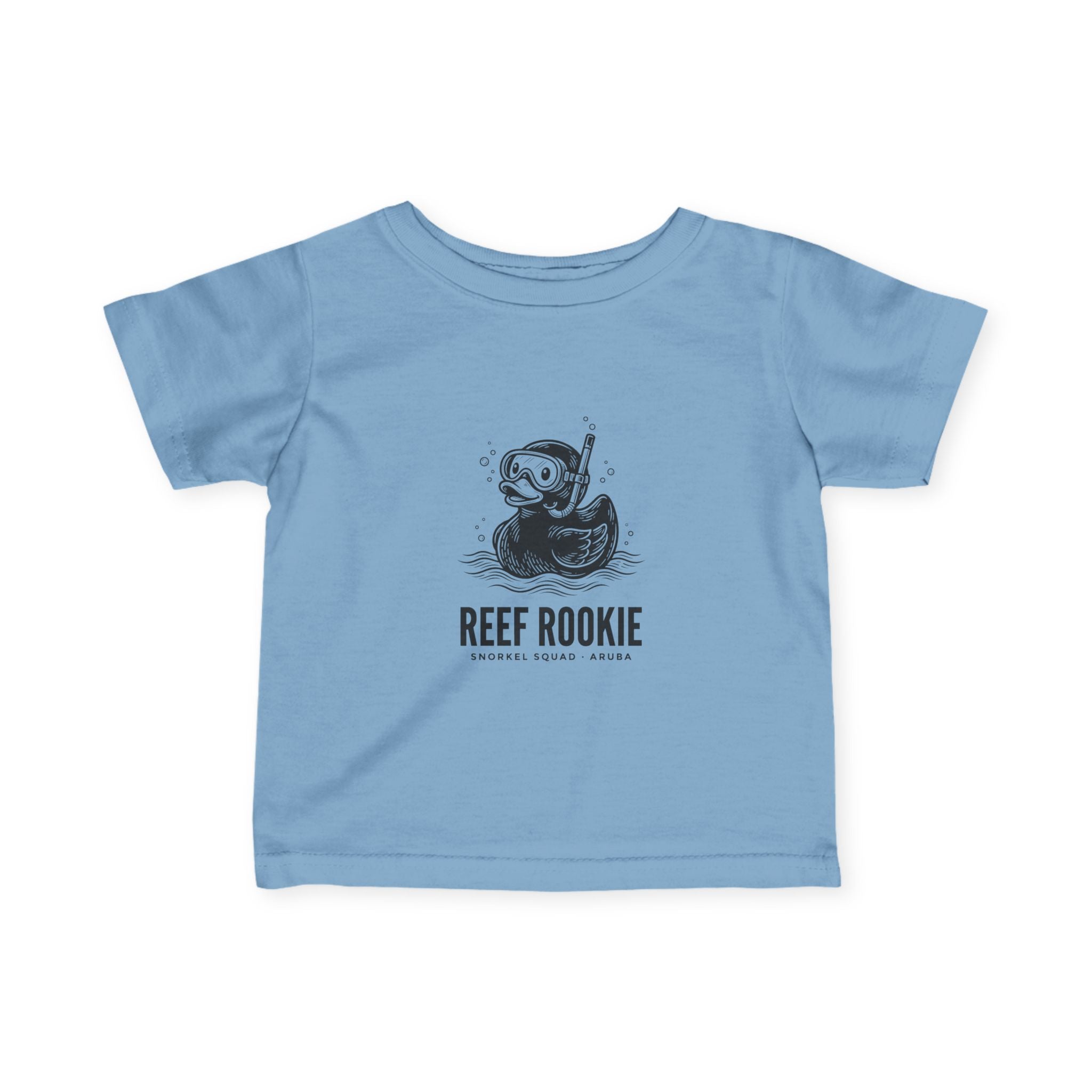 Aruba Reef Rookie Snorkel Duck Baby Tee