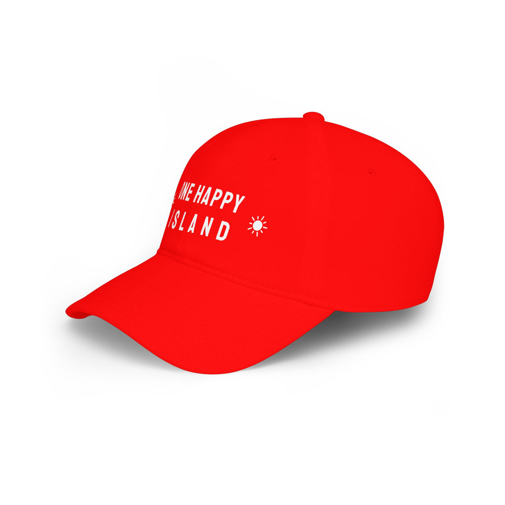 One Happy Island Embroidered Cap