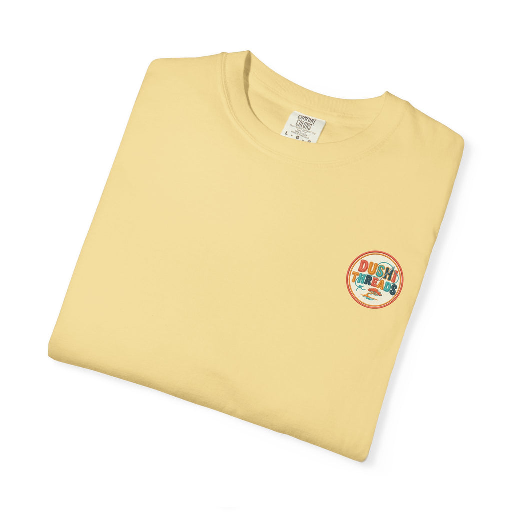 Aruba Coconut Palm Sprig Redwork Tee