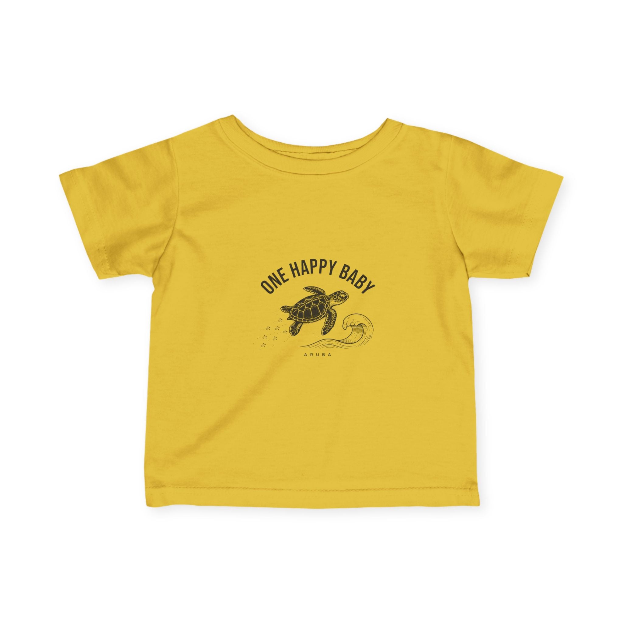 Aruba One Happy Baby Turtle Tee