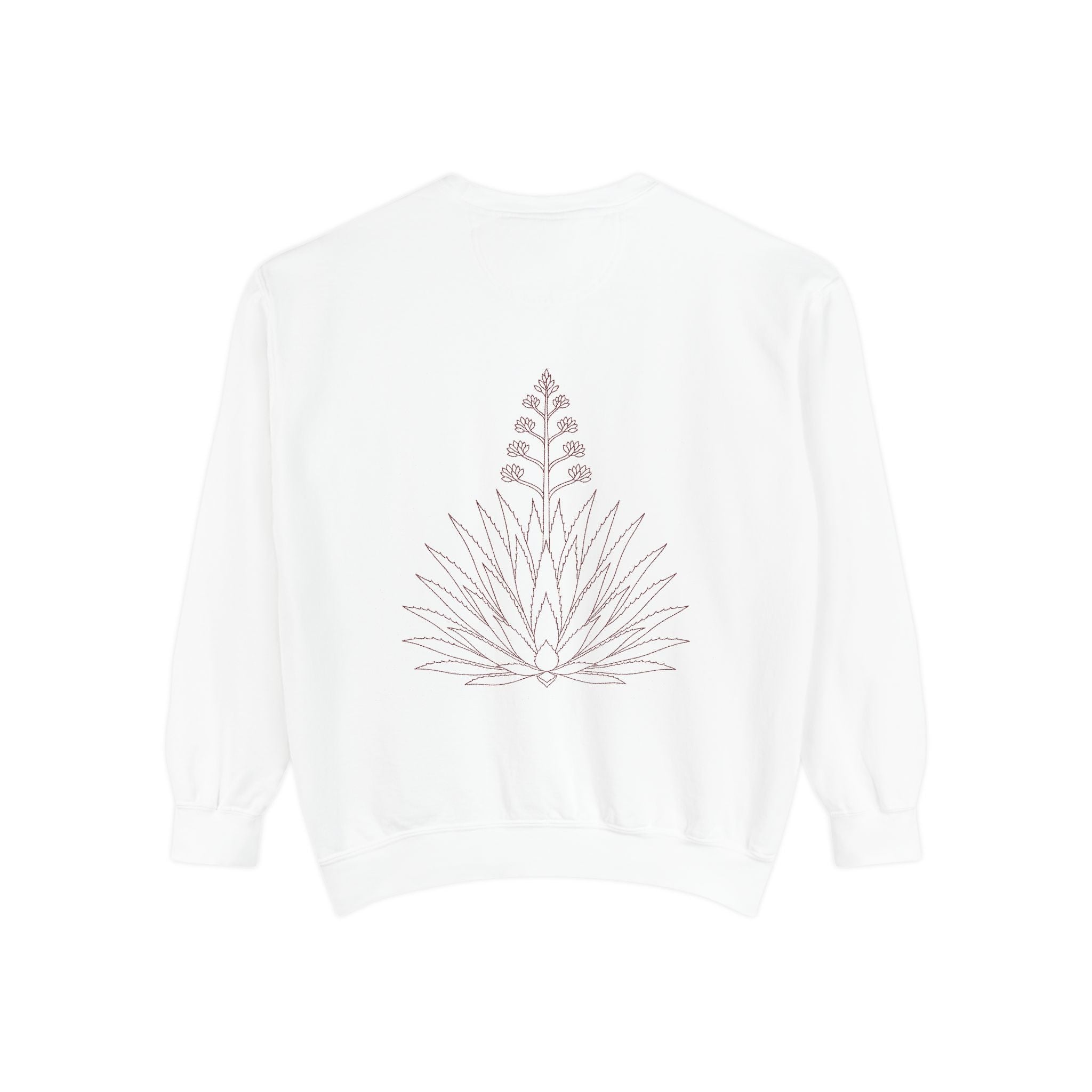 Aruba Agave Crest Redwork Sweatshirt
