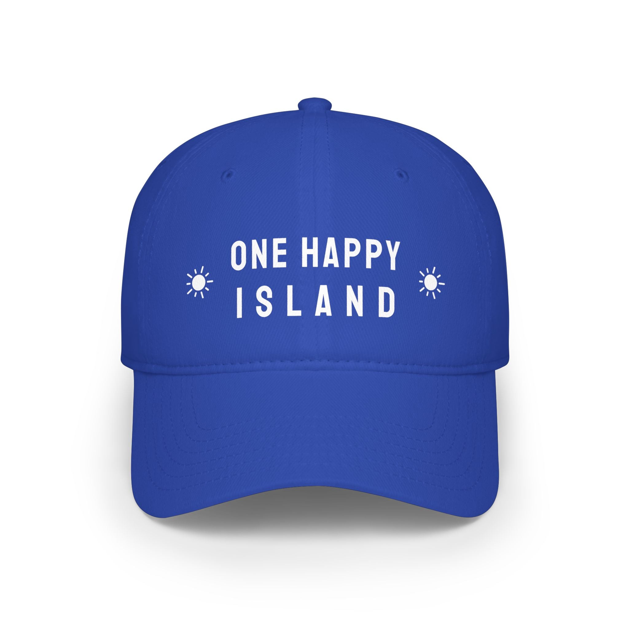 One Happy Island Embroidered Cap