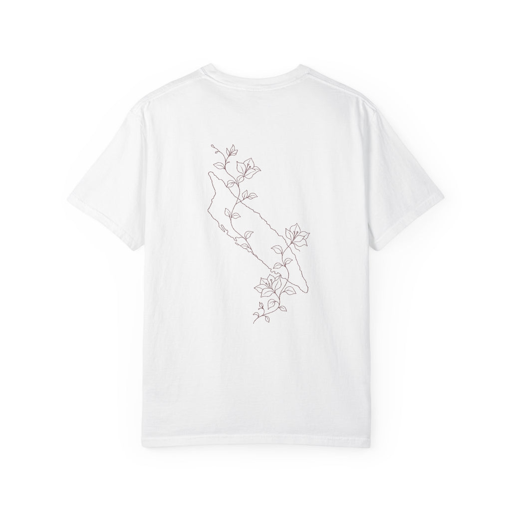 Aruba Island Vine Redwork Tee