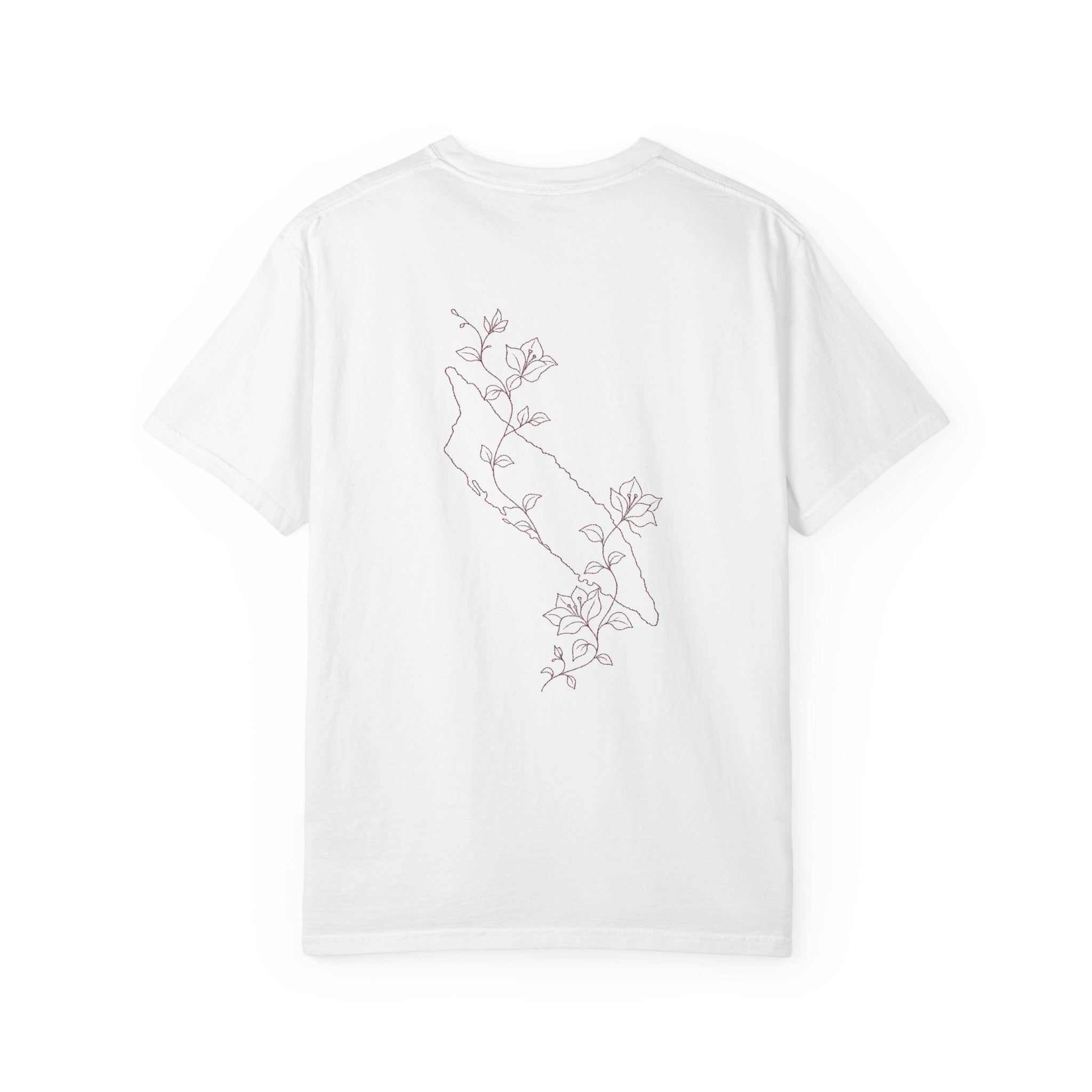 Aruba Island Vine Redwork Tee