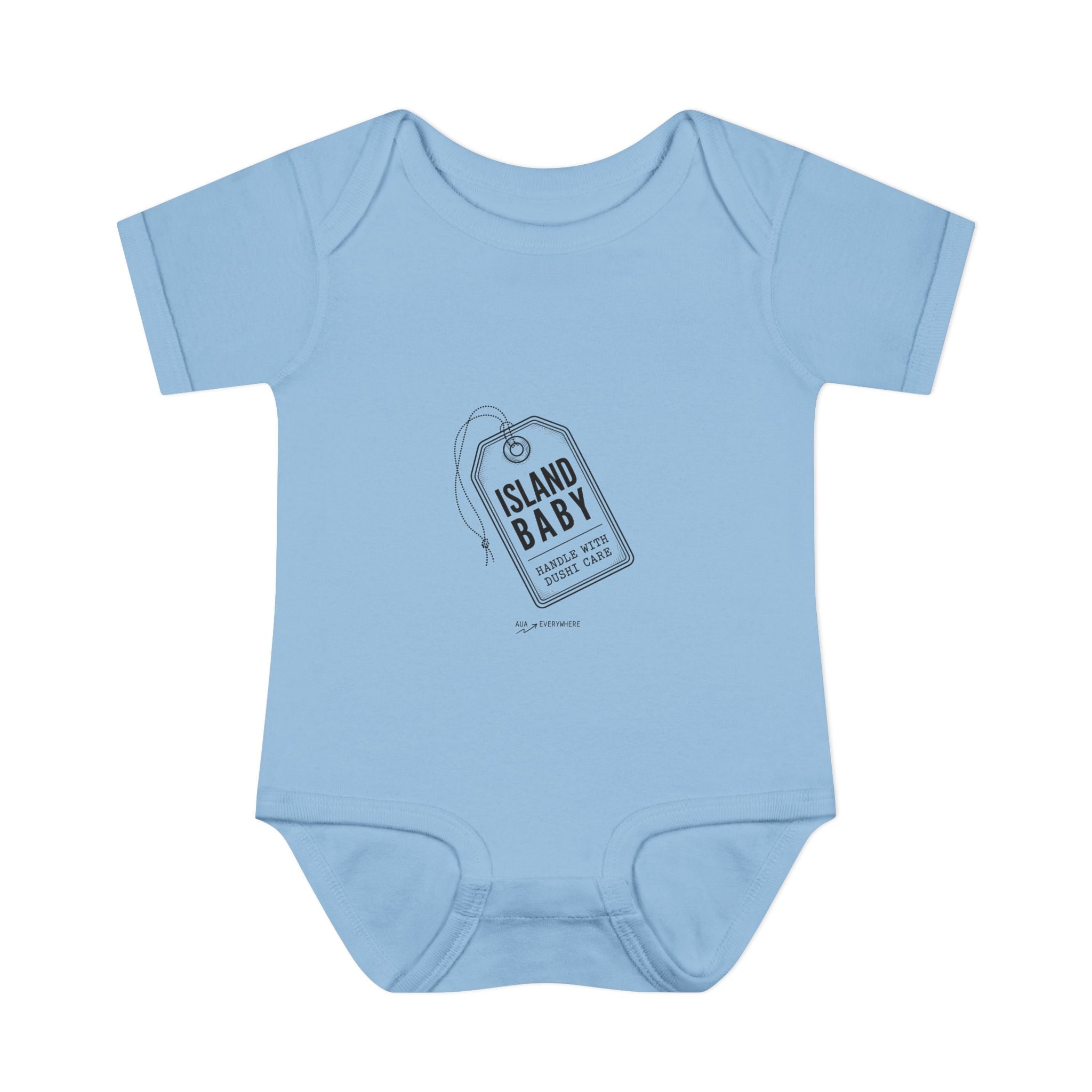 Aruba Island Baby Luggage Tag Bodysuit