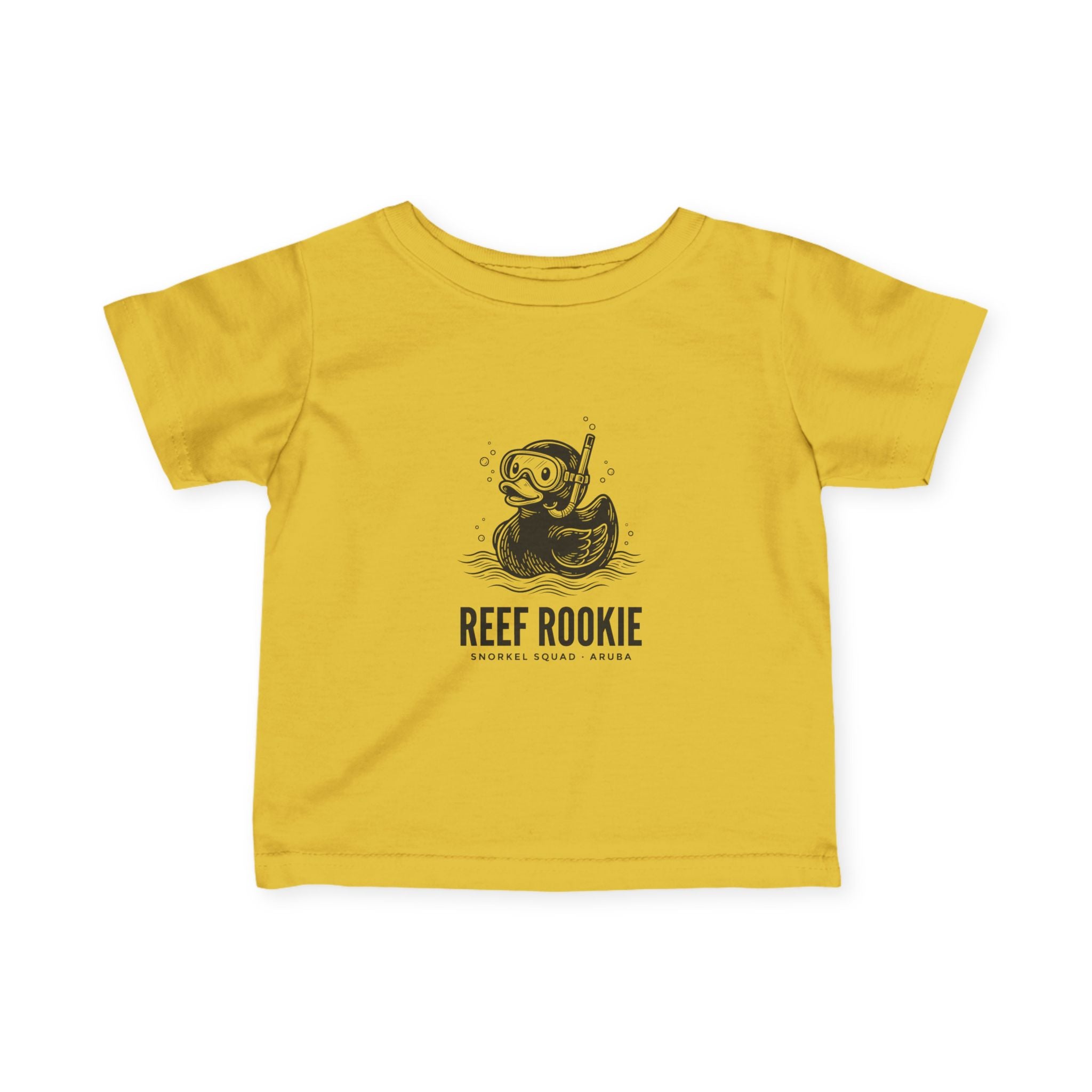 Aruba Reef Rookie Snorkel Duck Baby Tee