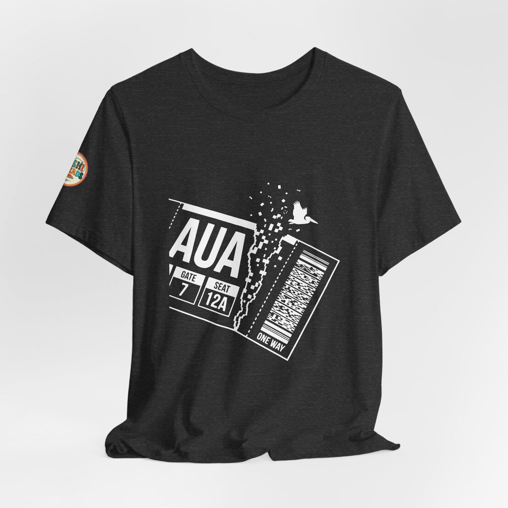 AUA Boarding Pass Tee