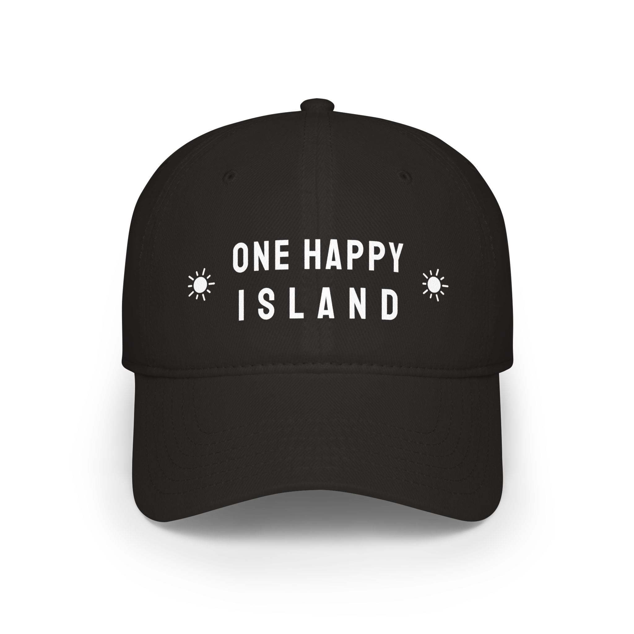 One Happy Island Embroidered Cap