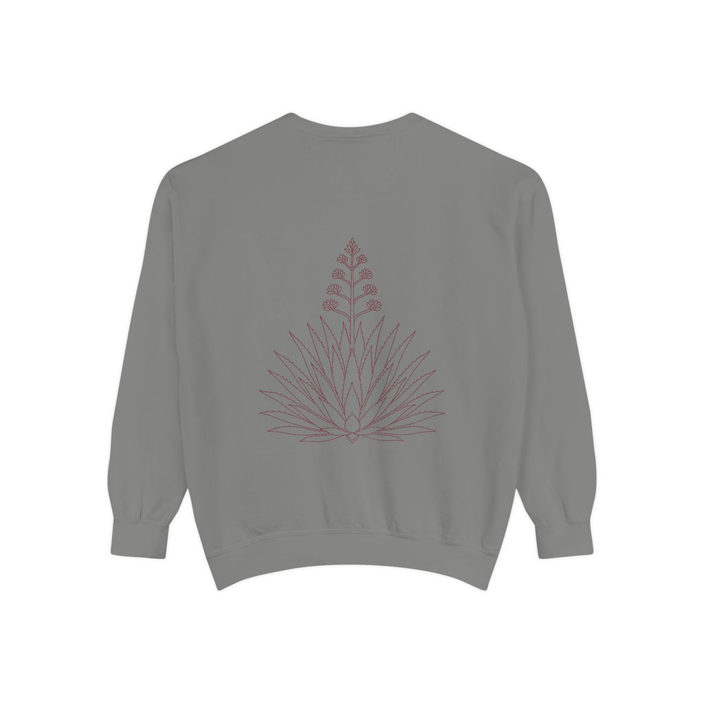 Aruba Agave Crest Redwork Sweatshirt