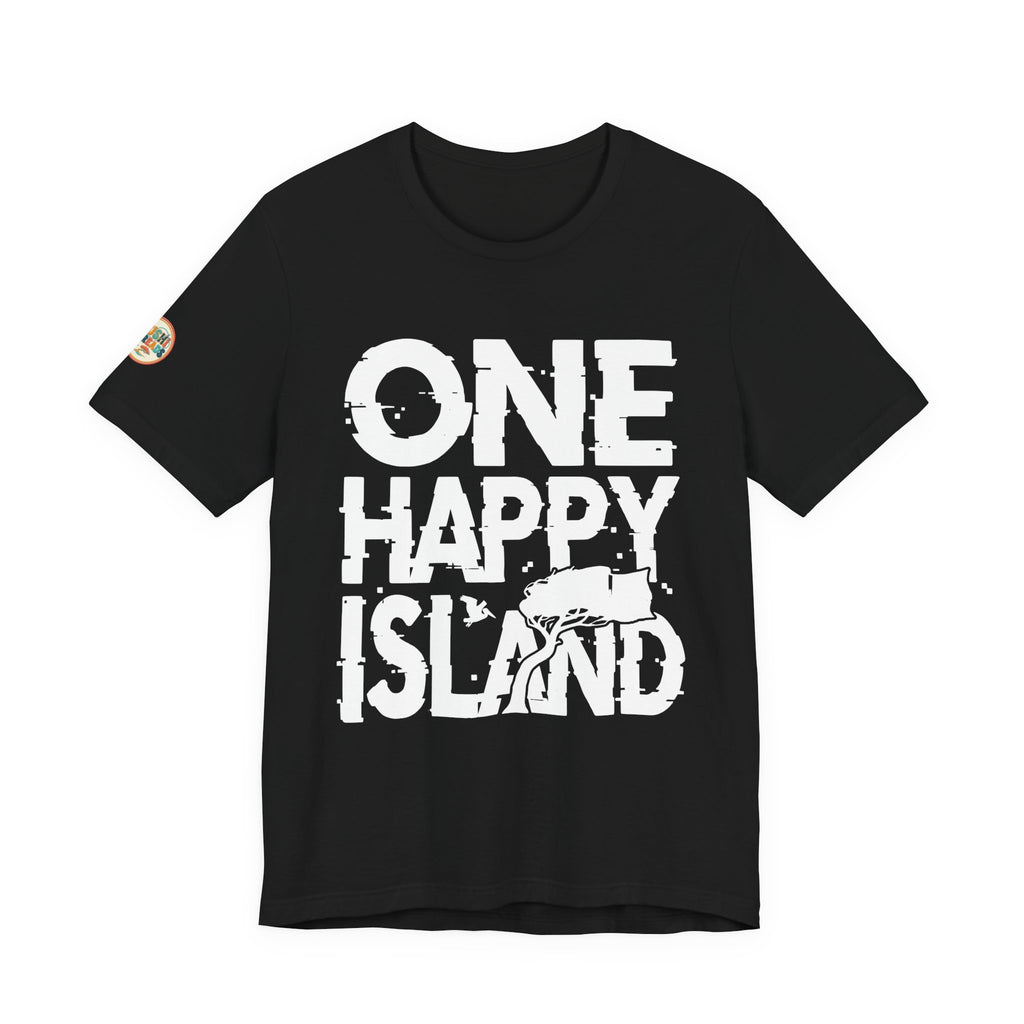 One Happy Island Glitch Dive Tee