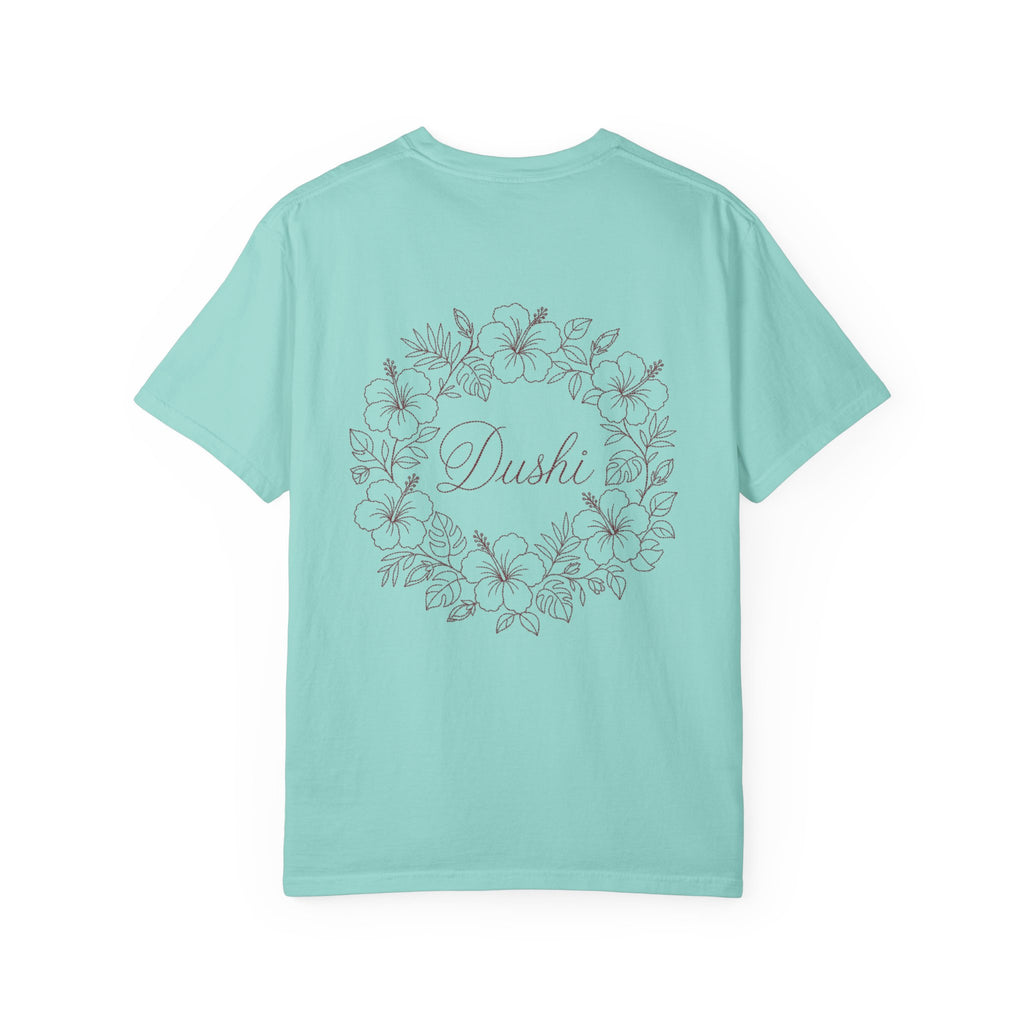 Aruba Dushi Wreath Redwork Tee