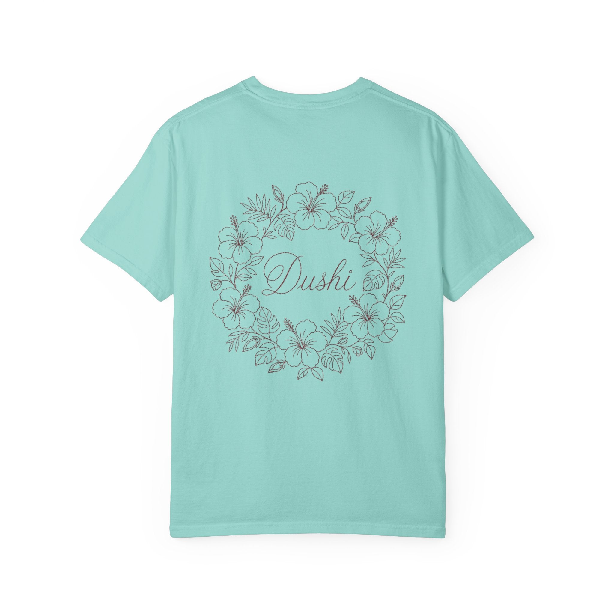 Aruba Dushi Wreath Redwork Tee