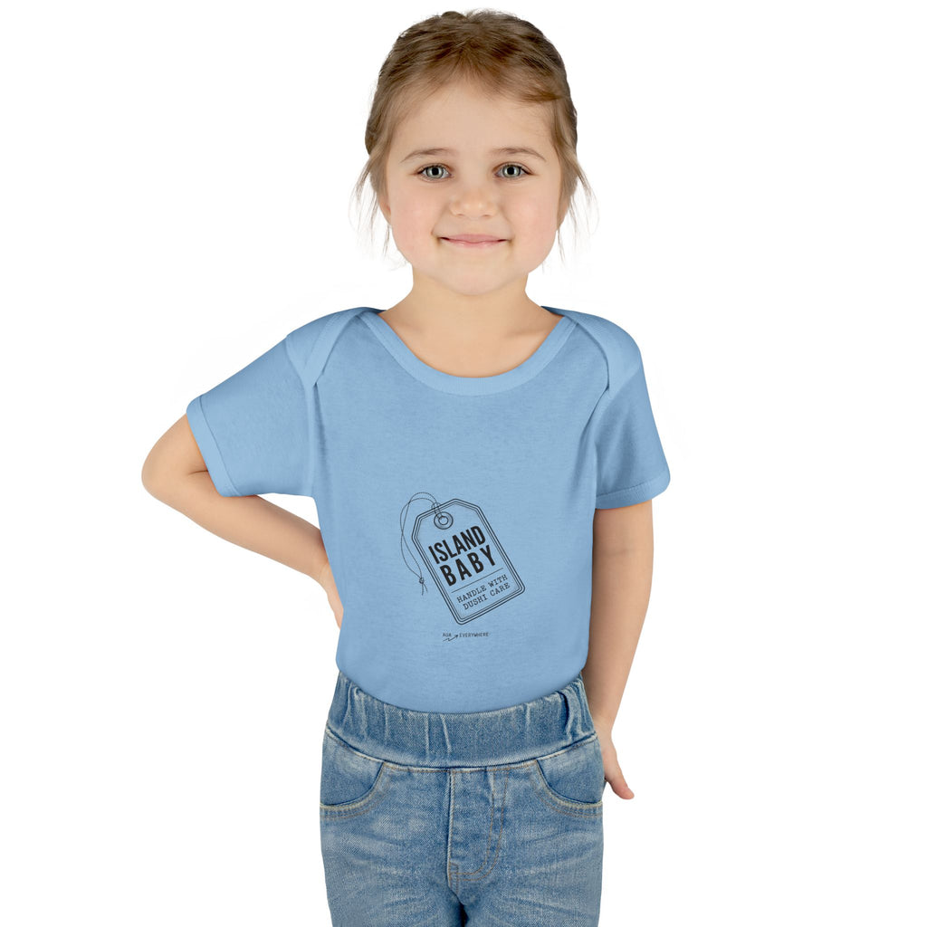 Aruba Island Baby Luggage Tag Bodysuit