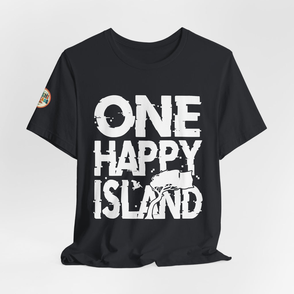 One Happy Island Glitch Dive Tee