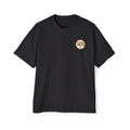 Retro Surf Logo Tee.  'Dublin Surf Co.' Chest Graphic Oversized Men’s T-Shirt