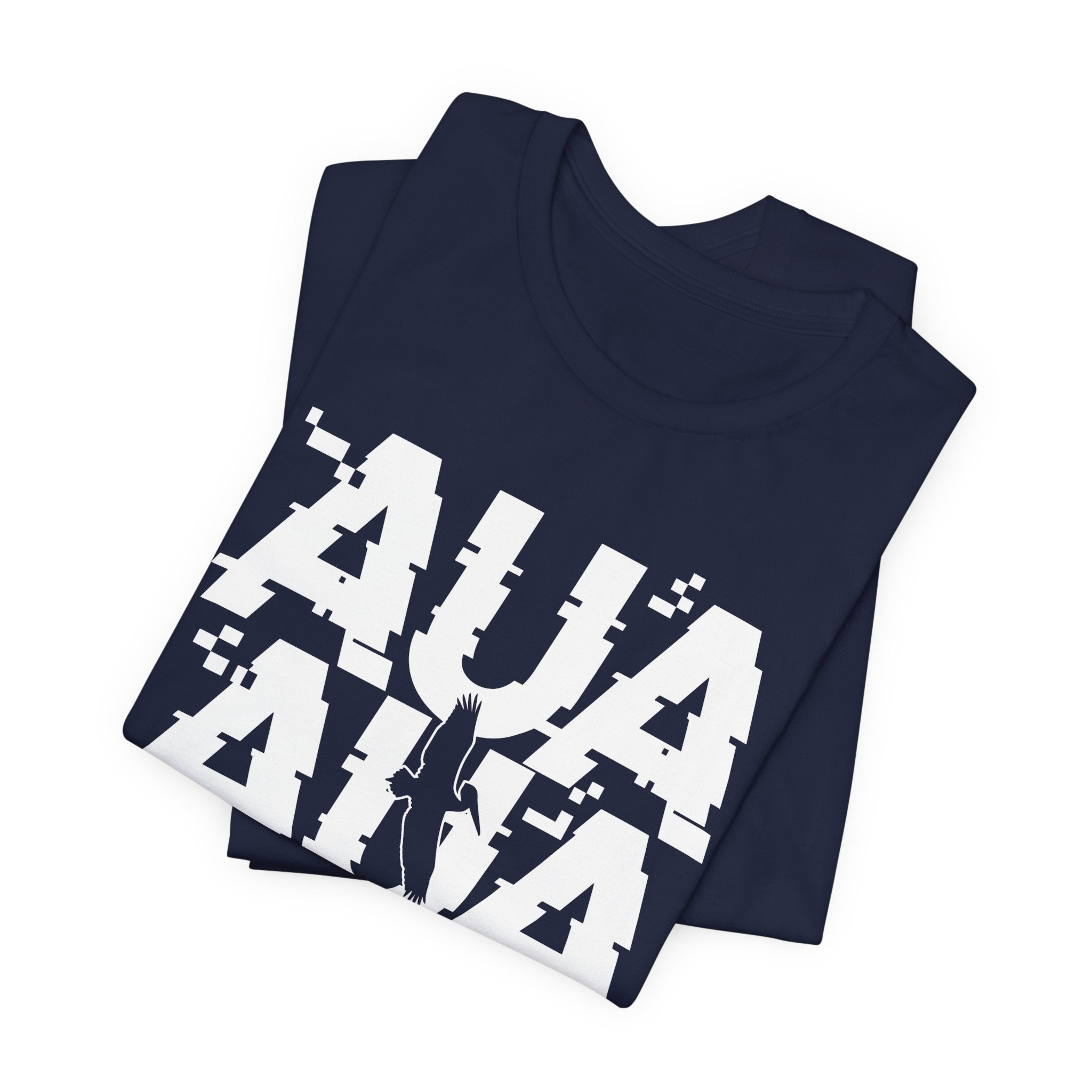 AUA Airport Code Glitch Tee