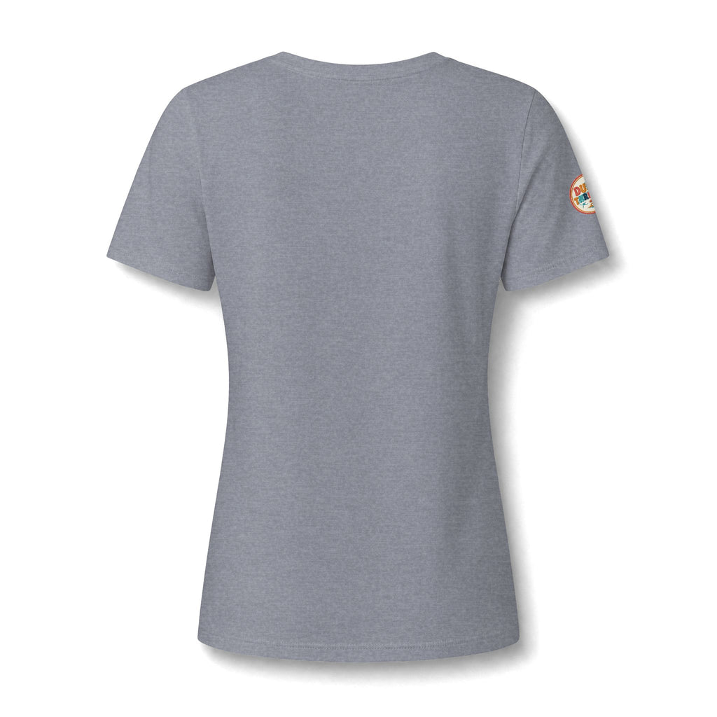 Isla di Dushi Aruba Script V-Neck Tee