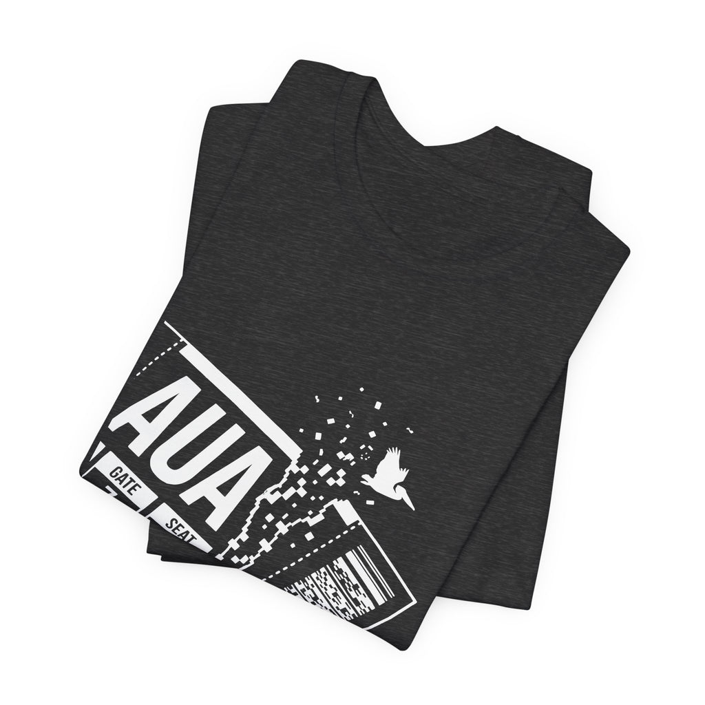 AUA Boarding Pass Tee