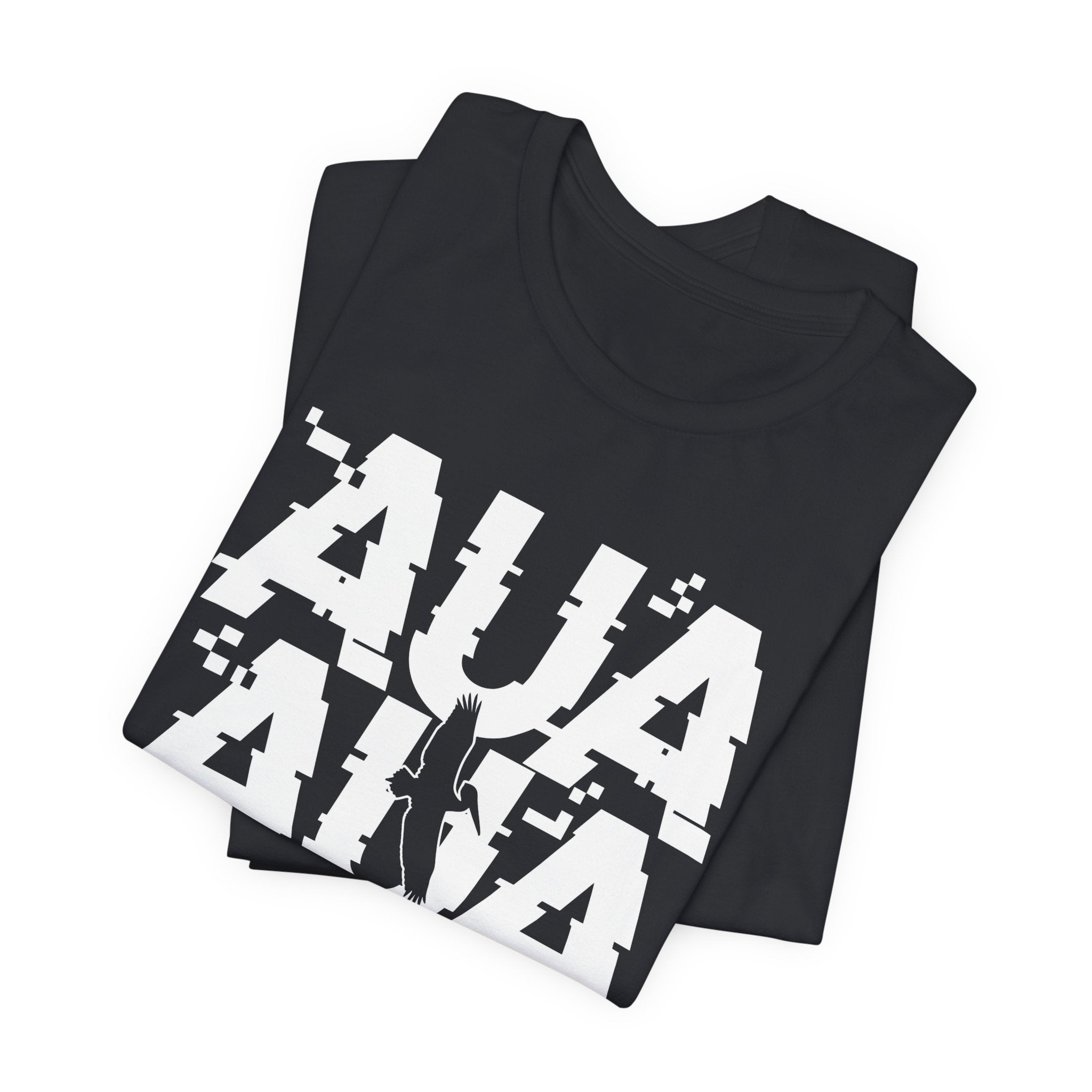 AUA Airport Code Glitch Tee