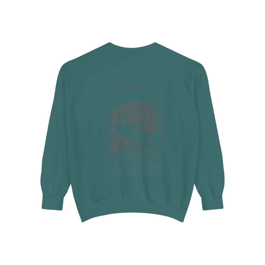 Aruba Divi Divi Tree Redwork Sweatshirt
