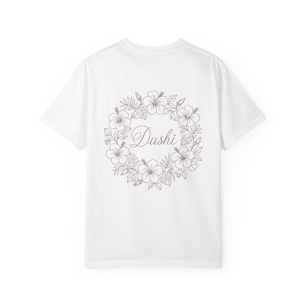 Aruba Dushi Wreath Redwork Tee