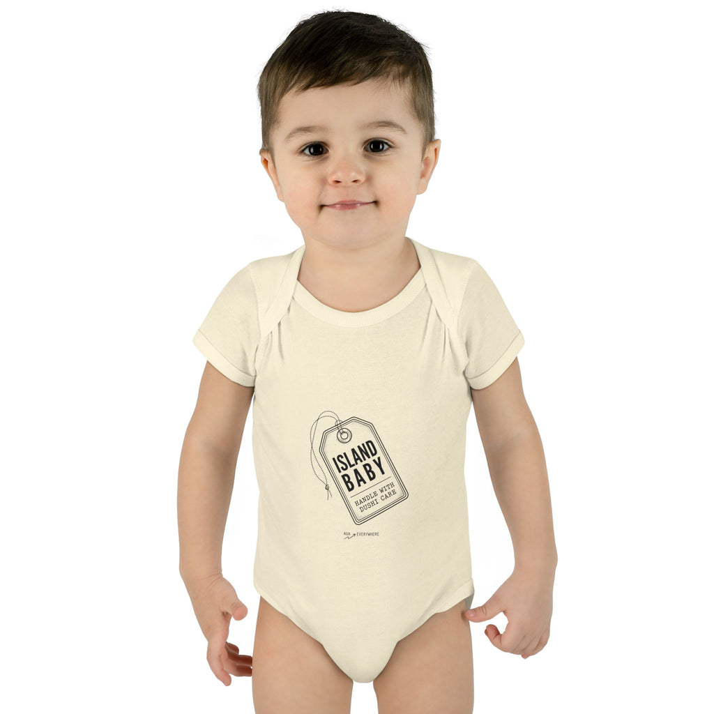 Aruba Island Baby Luggage Tag Bodysuit