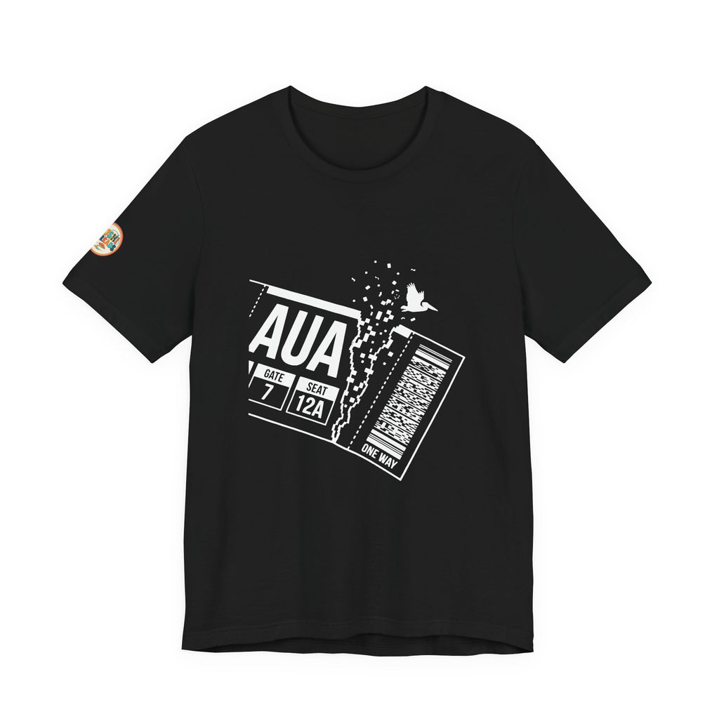 AUA Boarding Pass Tee