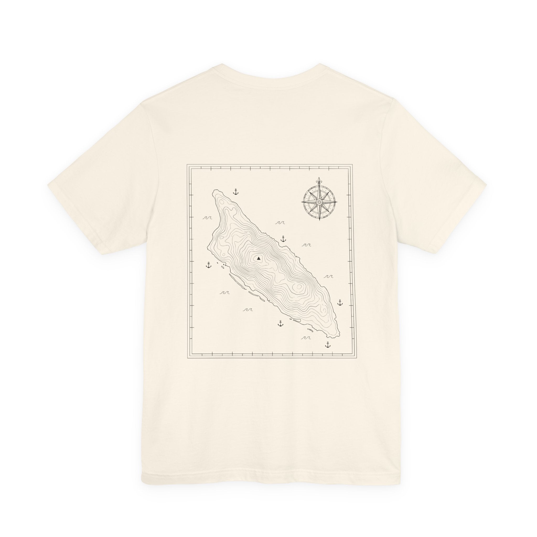 Aruba Topographic Map Tee