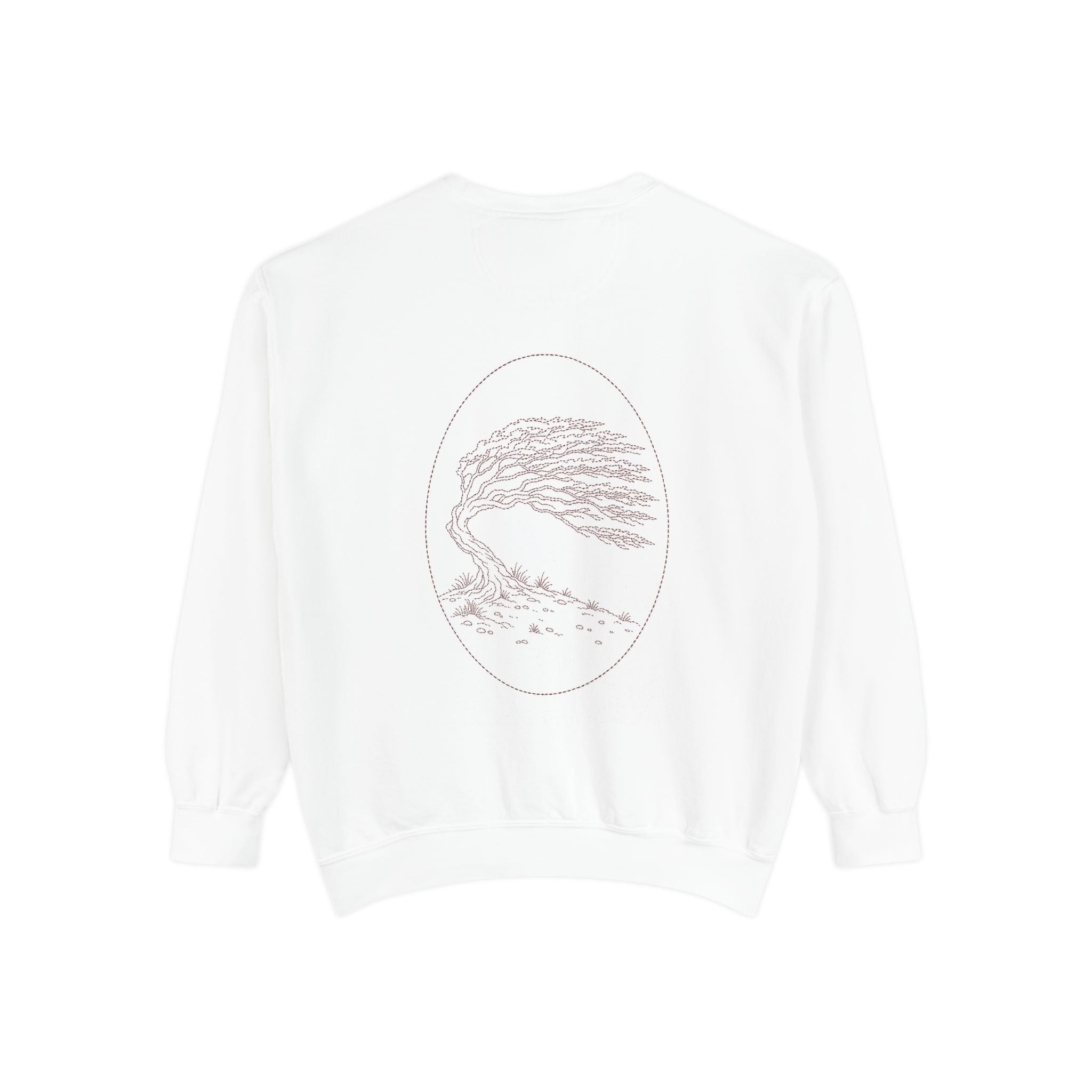 Aruba Divi Divi Tree Redwork Sweatshirt
