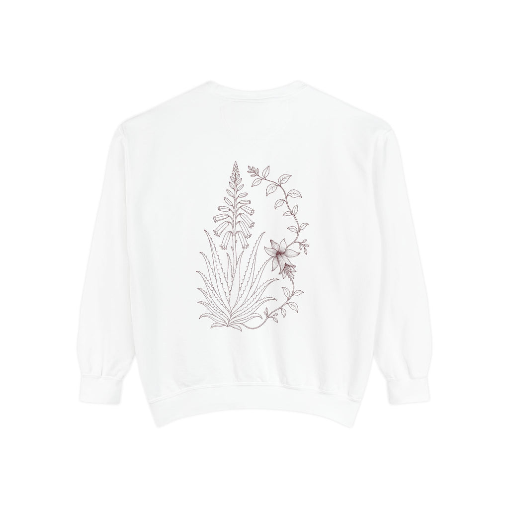 Aruba Aloe Vera Redwork Sweatshirt