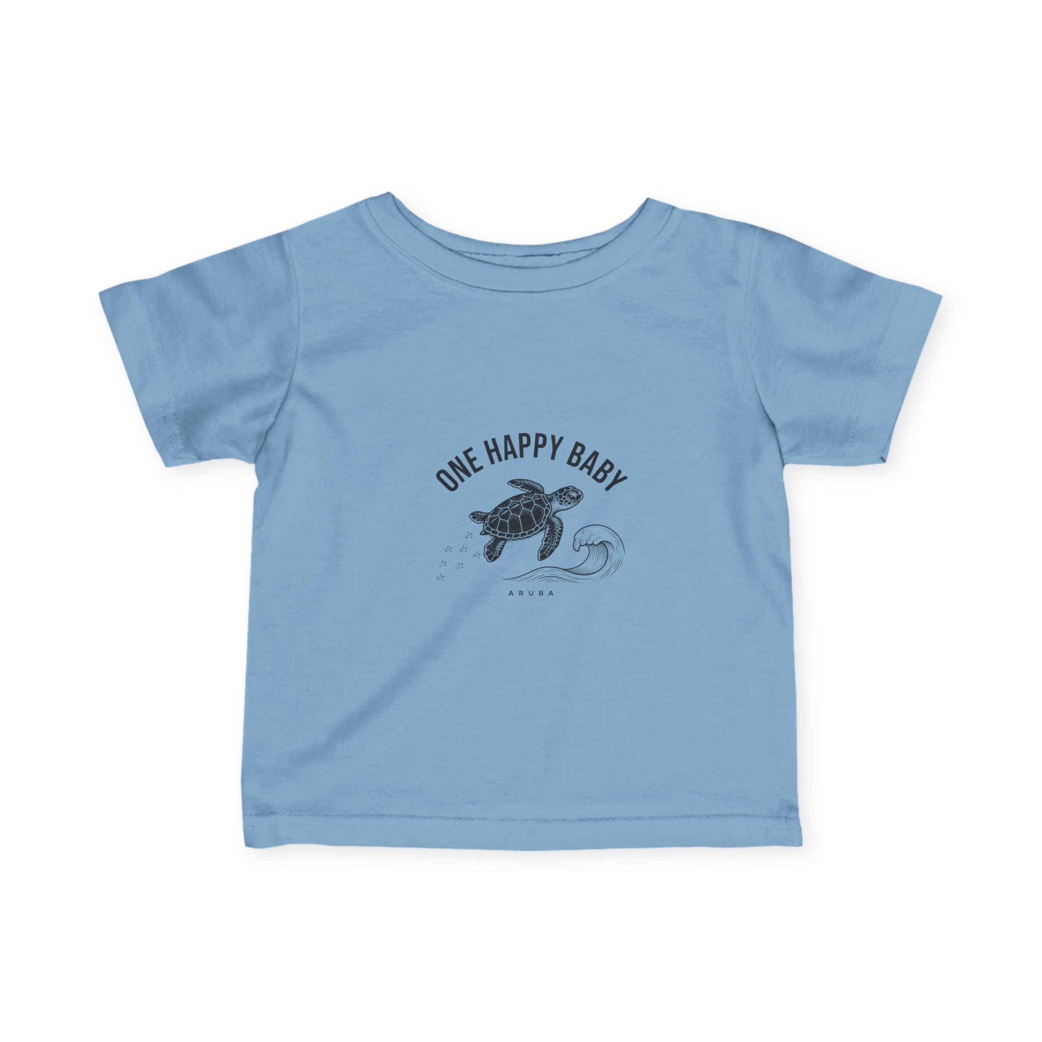 Aruba One Happy Baby Turtle Tee