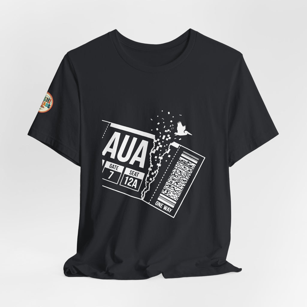 AUA Boarding Pass Tee