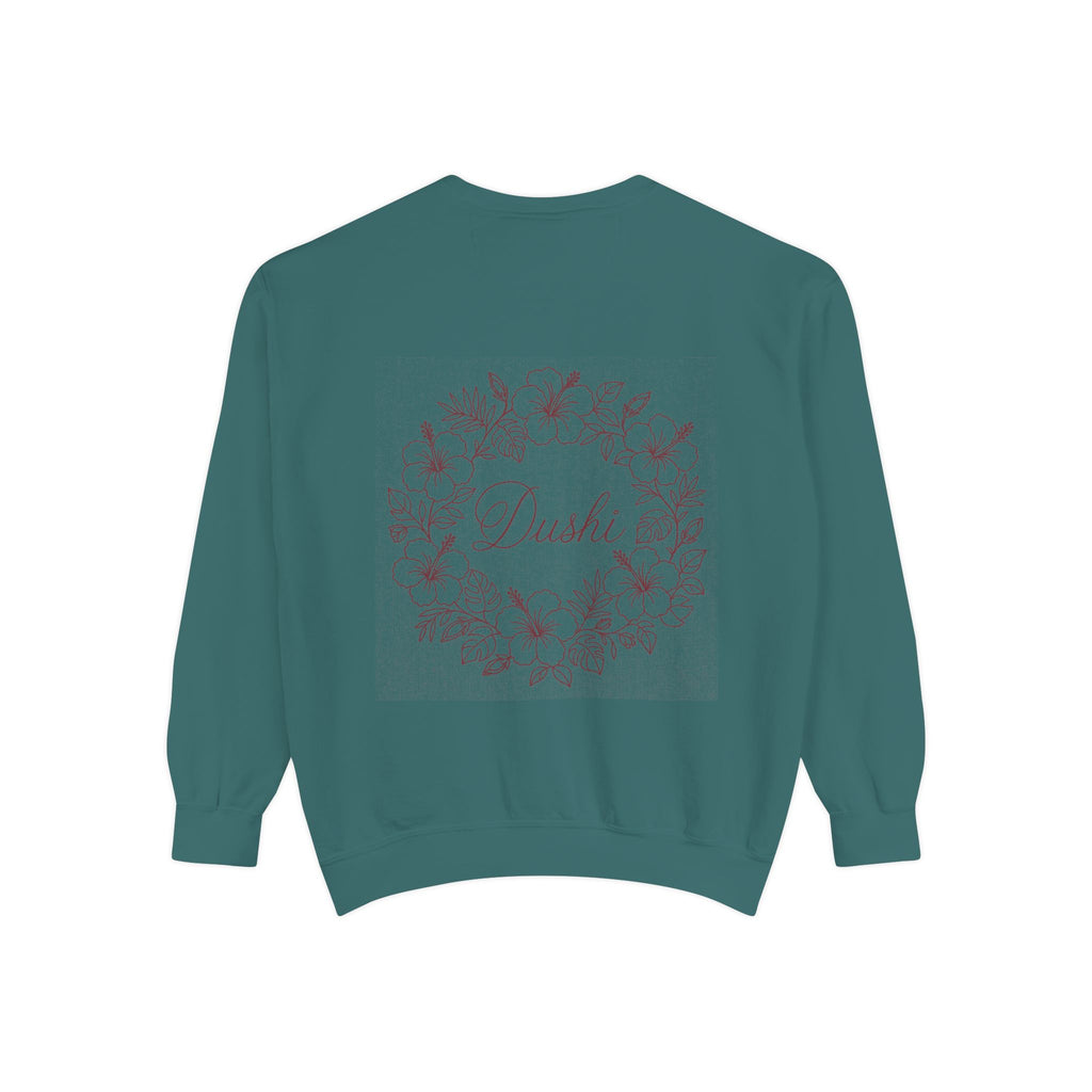 Aruba Dushi Wreath Redwork Sweatshirt