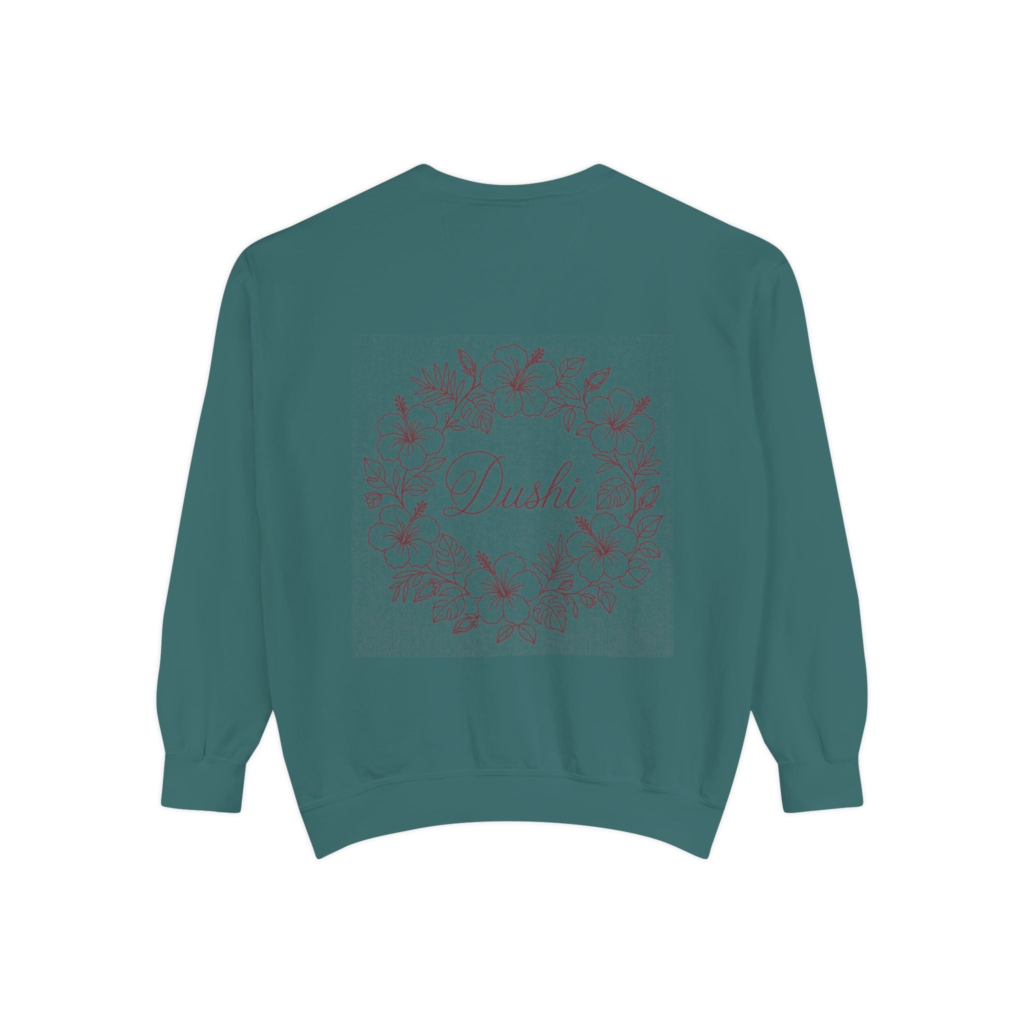 Aruba Dushi Wreath Redwork Sweatshirt